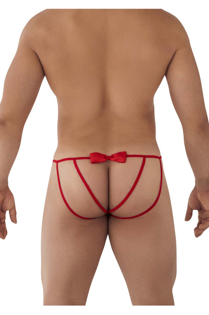 CandyMan 99606 Bow Jockstrap Color Red - DealByEthan.gay loves CandyMan