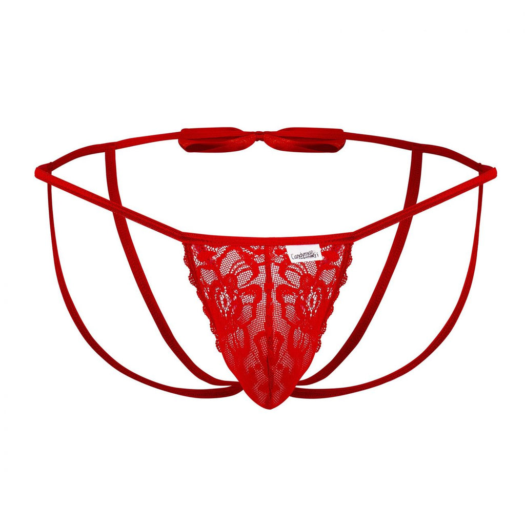 CandyMan 99606 Bow Jockstrap Color Red - DealByEthan.gay loves CandyMan