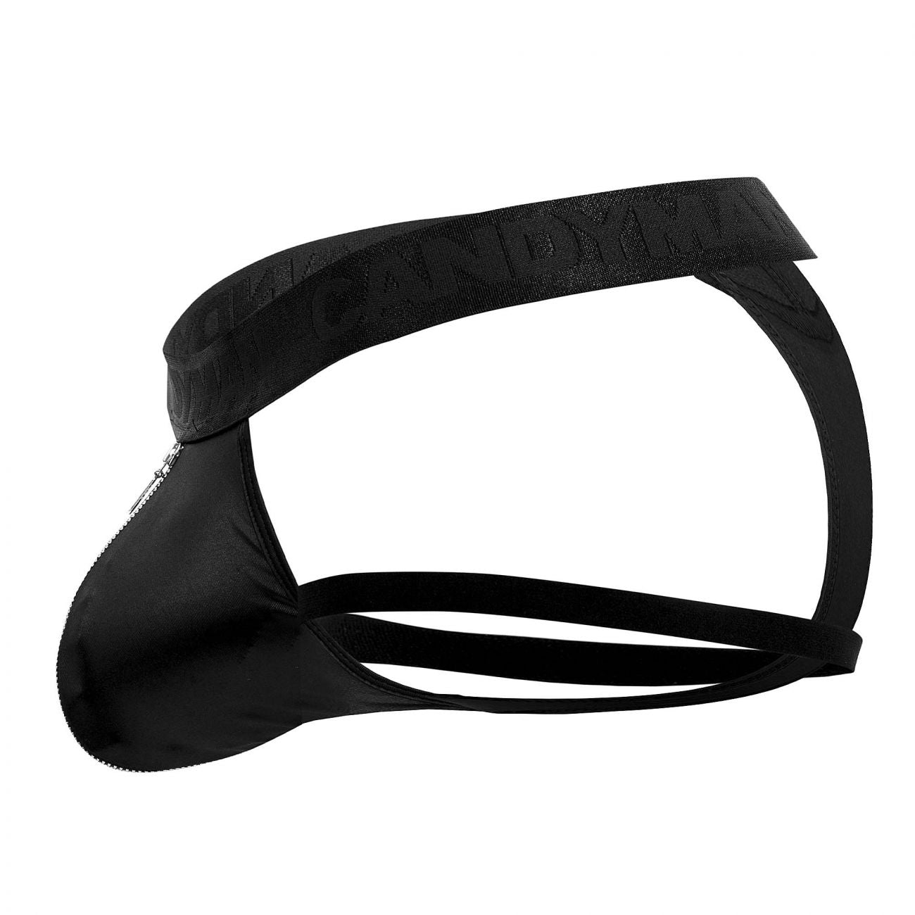 CandyMan 99608 Zipper Jockstrap Color Black - DealByEthan.gay loves CandyMan
