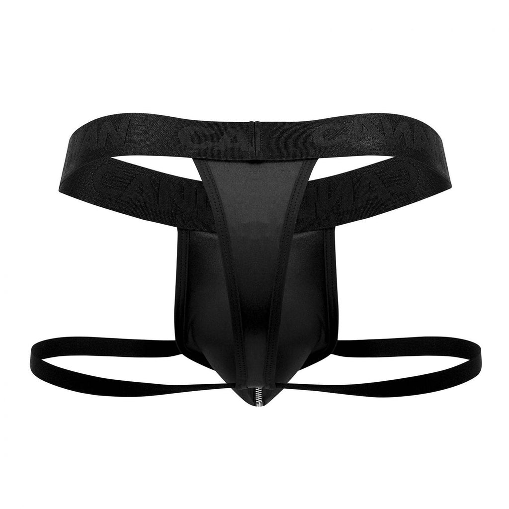 CandyMan 99608 Zipper Jockstrap Color Black - DealByEthan.gay loves CandyMan