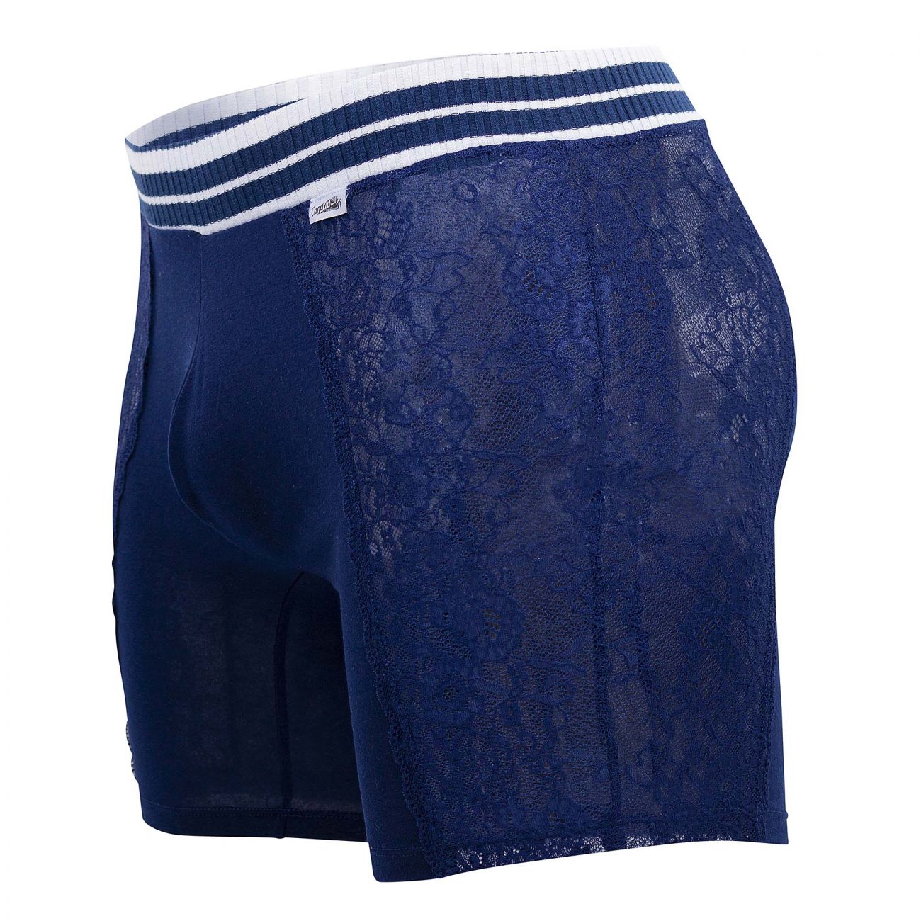CandyMan 99609 Lounge Pajama Shorts Color Navy - DealByEthan.gay loves CandyMan