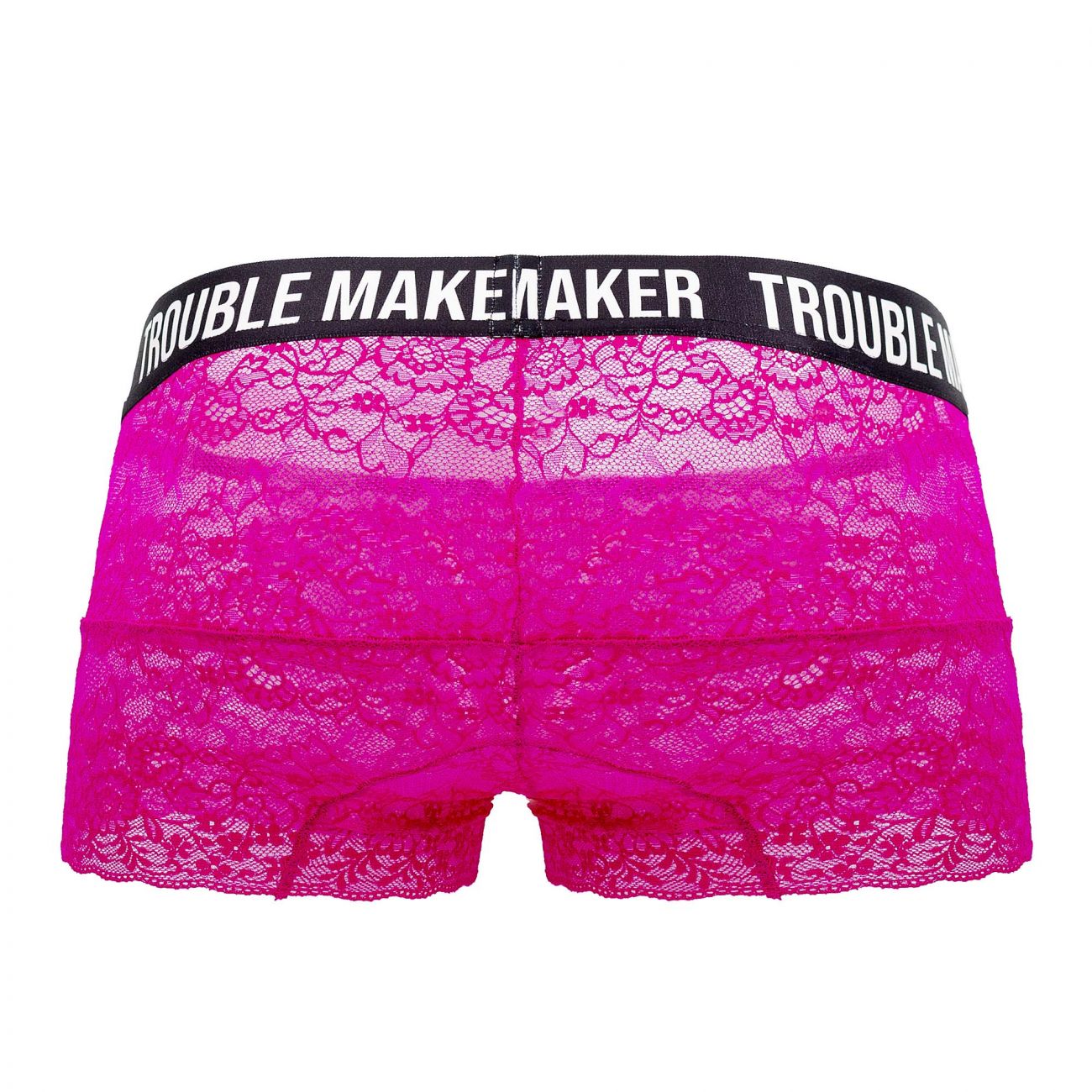 CandyMan 99616 Trouble Maker Lace Trunks Color Pink - DealByEthan.gay loves CandyMan