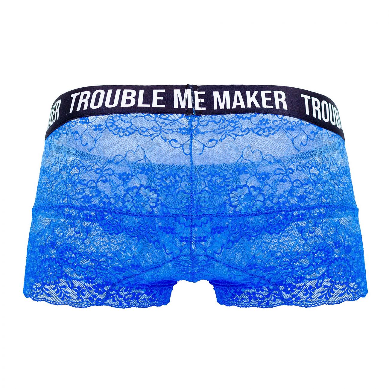 CandyMan 99616X Trouble Maker Lace Trunks Color Dark Blue - DealByEthan.gay loves CandyMan