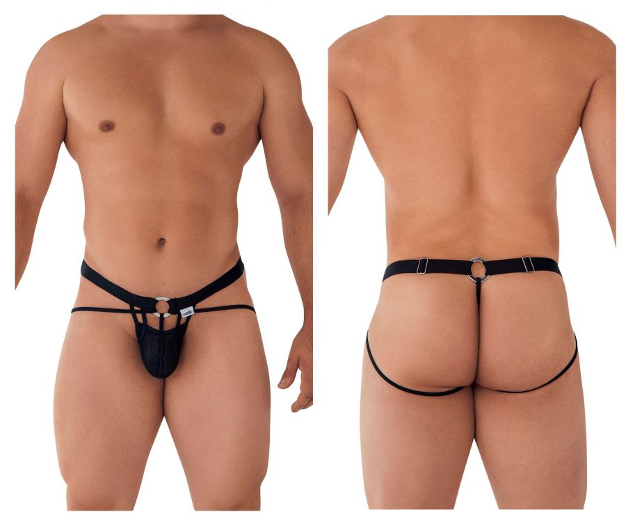 CandyMan 99617 Mesh Cage Jockstrap Color Black - DealByEthan.gay loves CandyMan