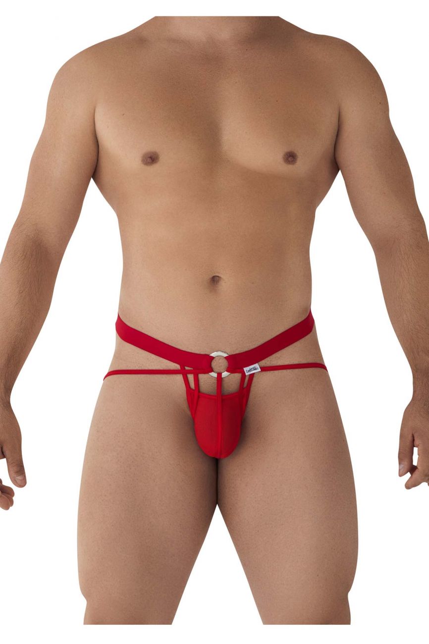 CandyMan 99617 Mesh Cage Jockstrap Color Red - DealByEthan.gay loves CandyMan