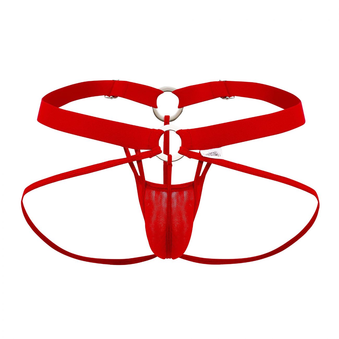 CandyMan 99617 Mesh Cage Jockstrap Color Red - DealByEthan.gay loves CandyMan