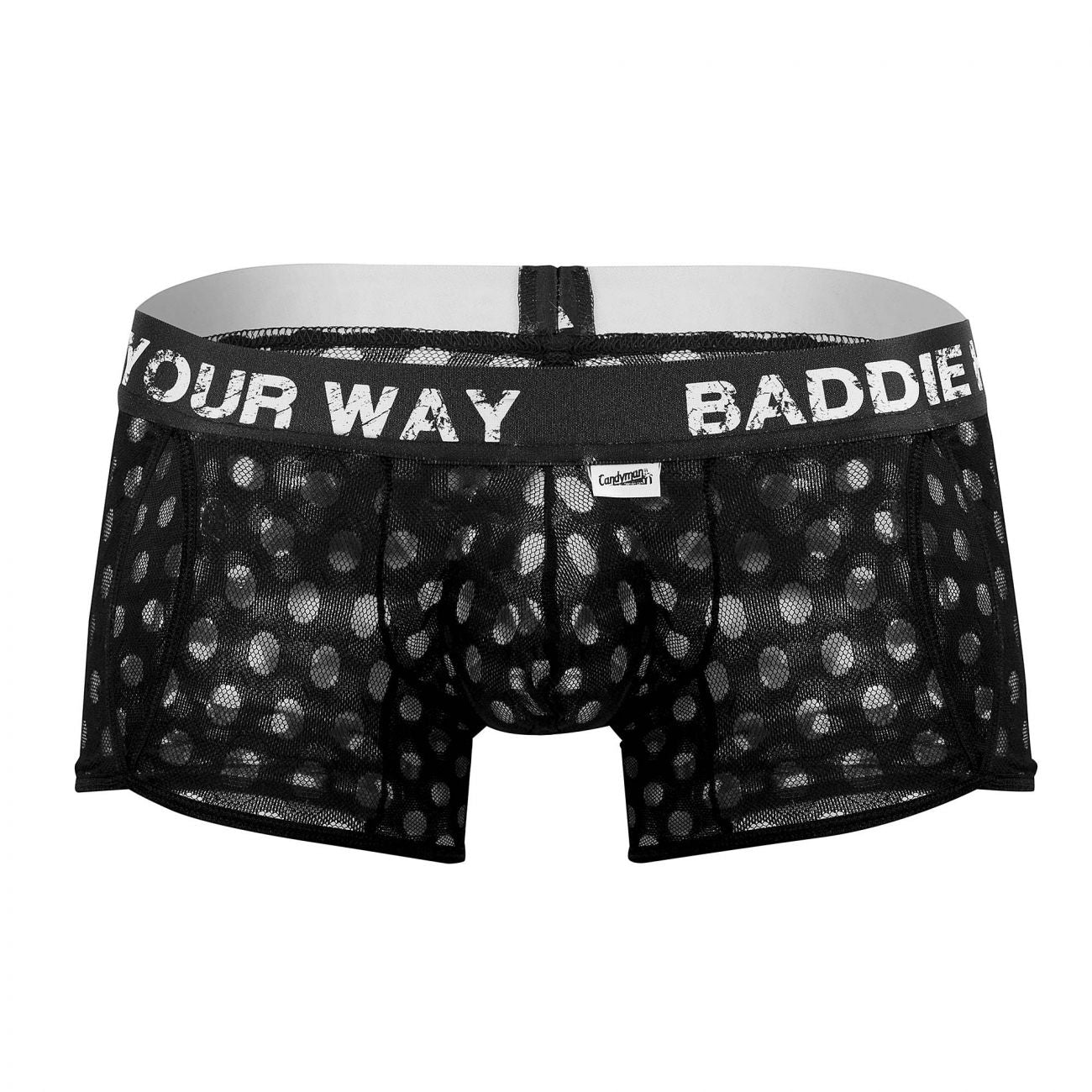 CandyMan 99620 Baddie Heading Your Way Trunks Color Black - DealByEthan.gay loves CandyMan