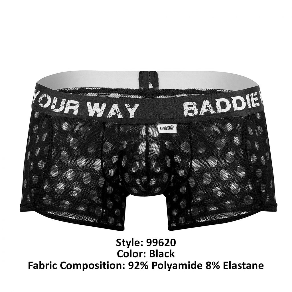 CandyMan 99620 Baddie Heading Your Way Trunks Color Black - DealByEthan.gay loves CandyMan