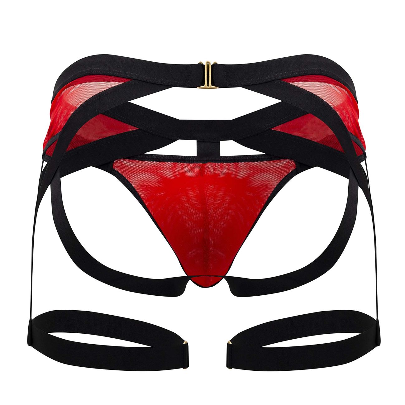 CandyMan 99623 Garter Jockstrap Color Red - DealByEthan.gay loves CandyMan