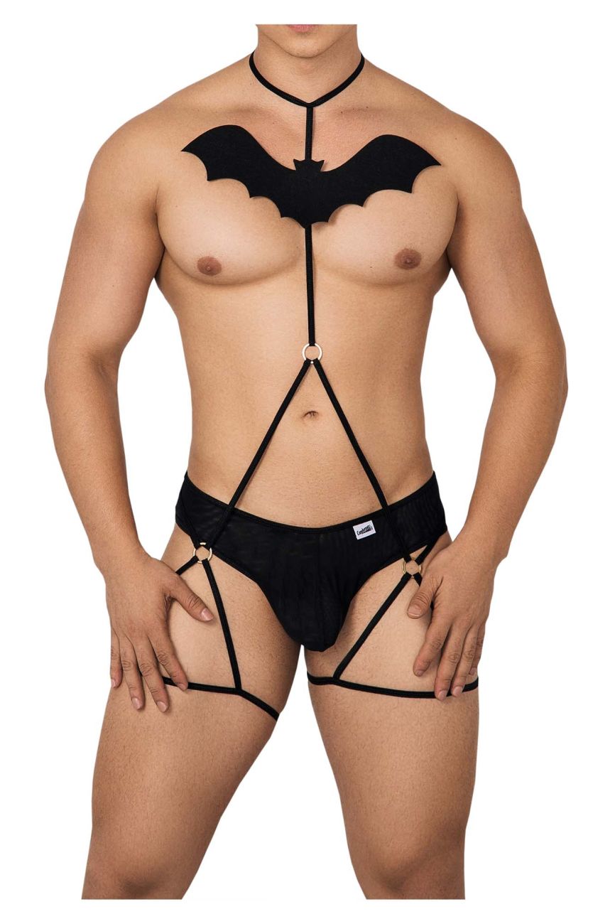 CandyMan 99631 Bat Two Piece Set Color Black - DealByEthan.gay loves CandyMan