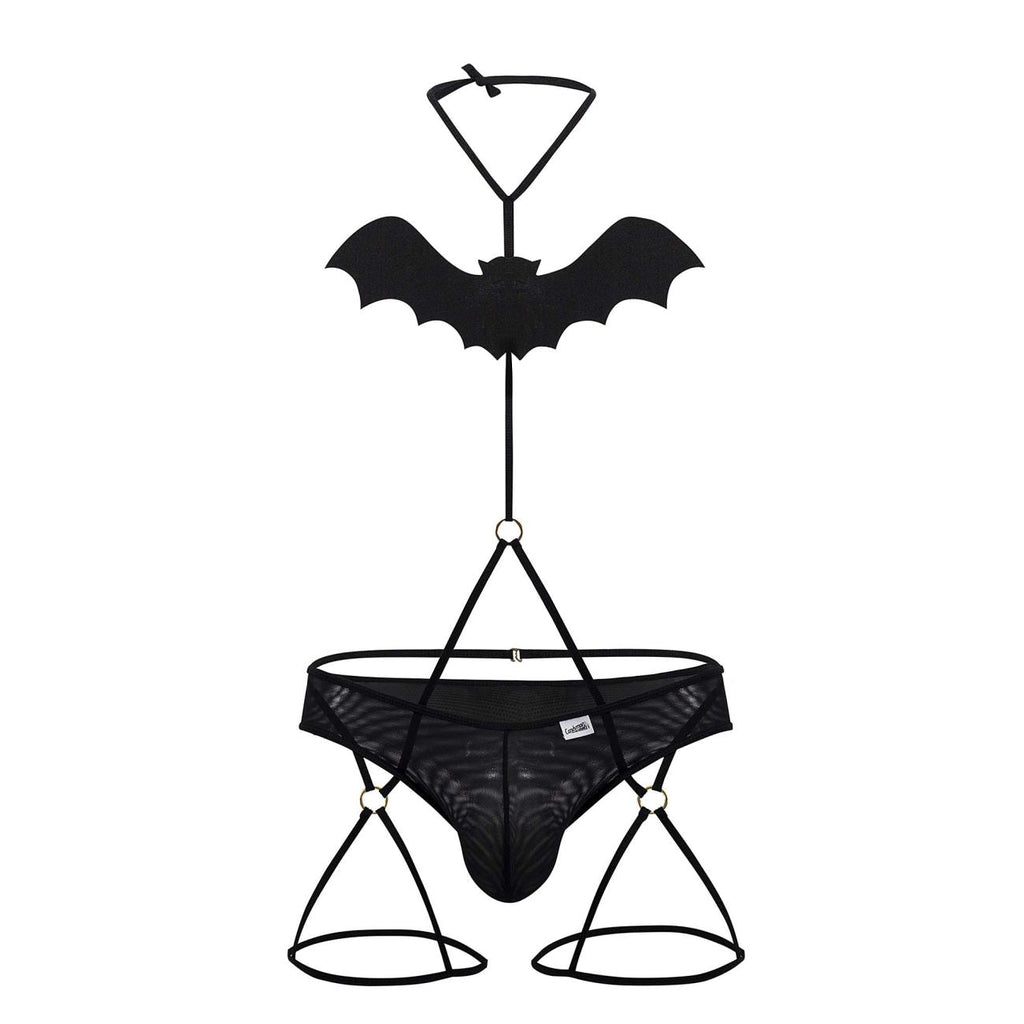 CandyMan 99631 Bat Two Piece Set Color Black - DealByEthan.gay loves CandyMan