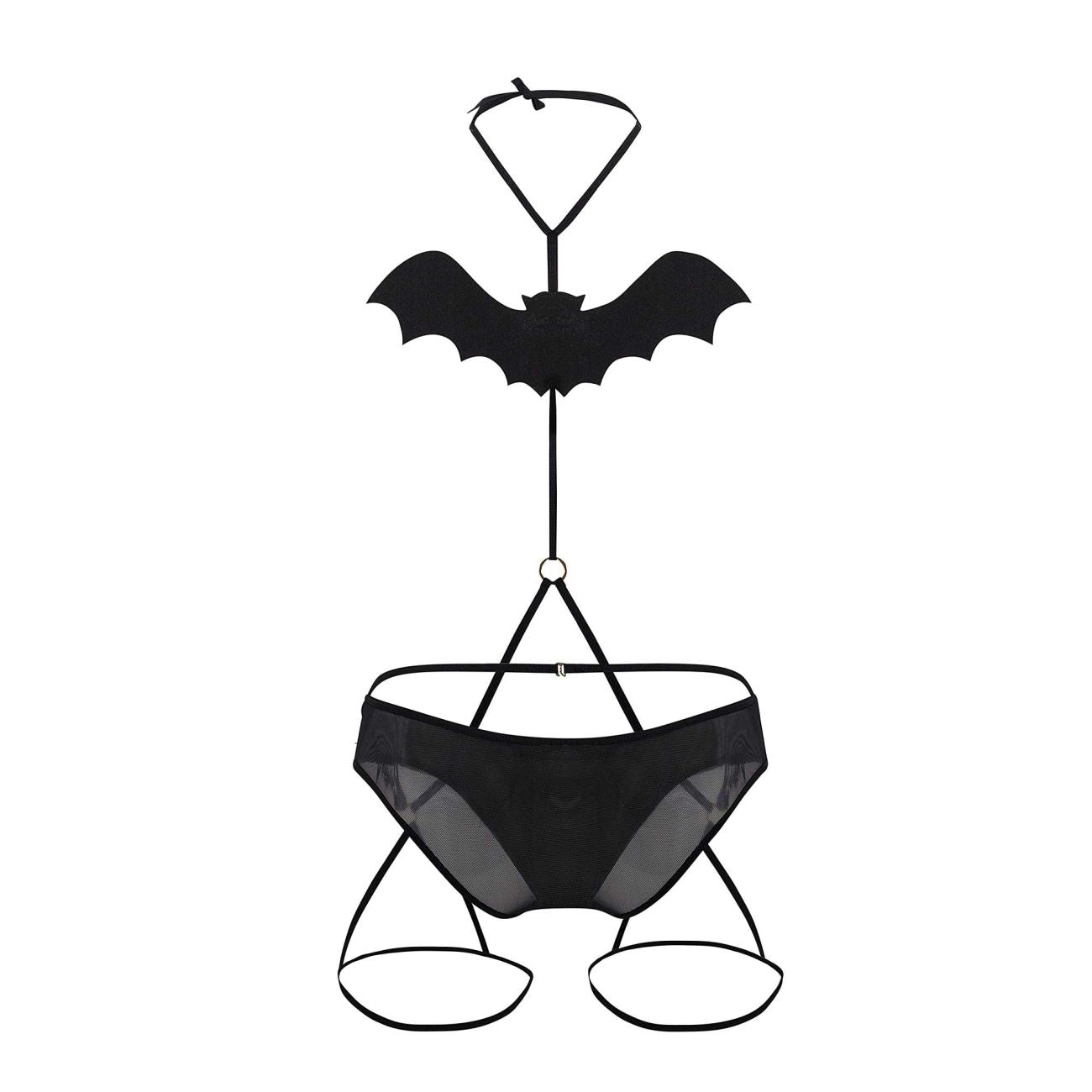 CandyMan 99631 Bat Two Piece Set Color Black - DealByEthan.gay loves CandyMan