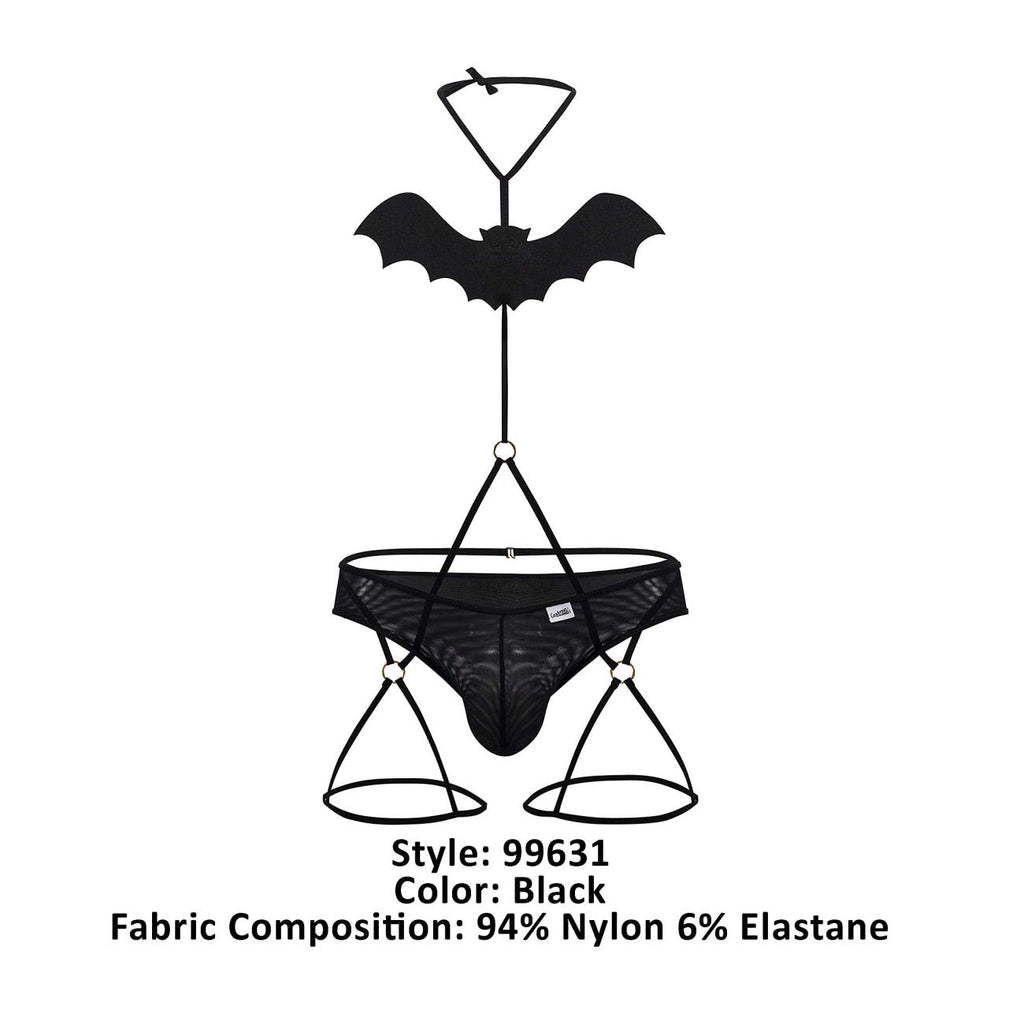 CandyMan 99631 Bat Two Piece Set Color Black - DealByEthan.gay loves CandyMan