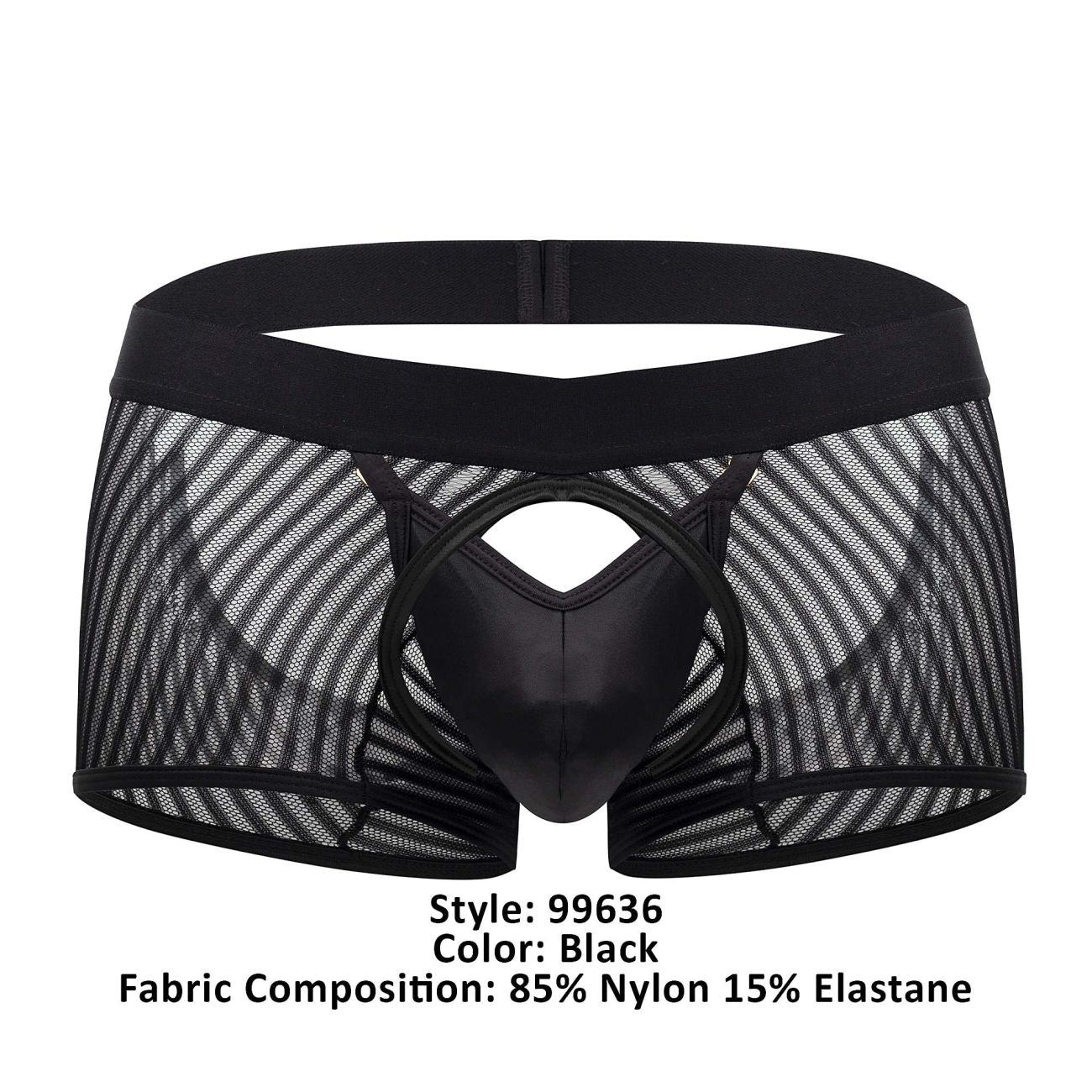 CandyMan 99636 Mesh Trunks Color Black - DealByEthan.gay loves CandyMan