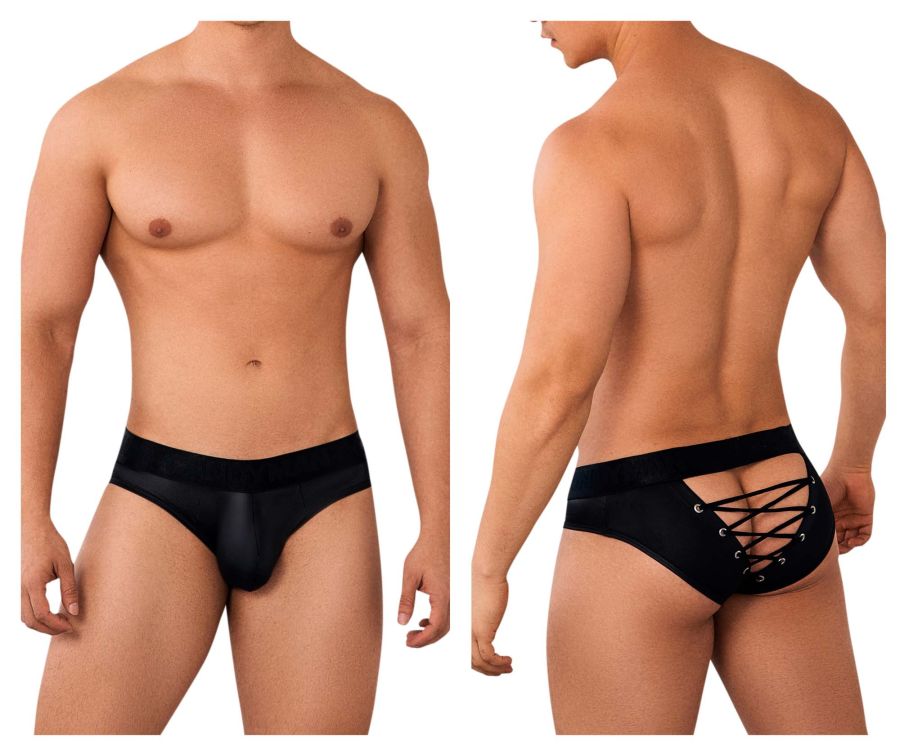 CandyMan 99641 Shorty Briefs Color Black - DealByEthan.gay loves CandyMan