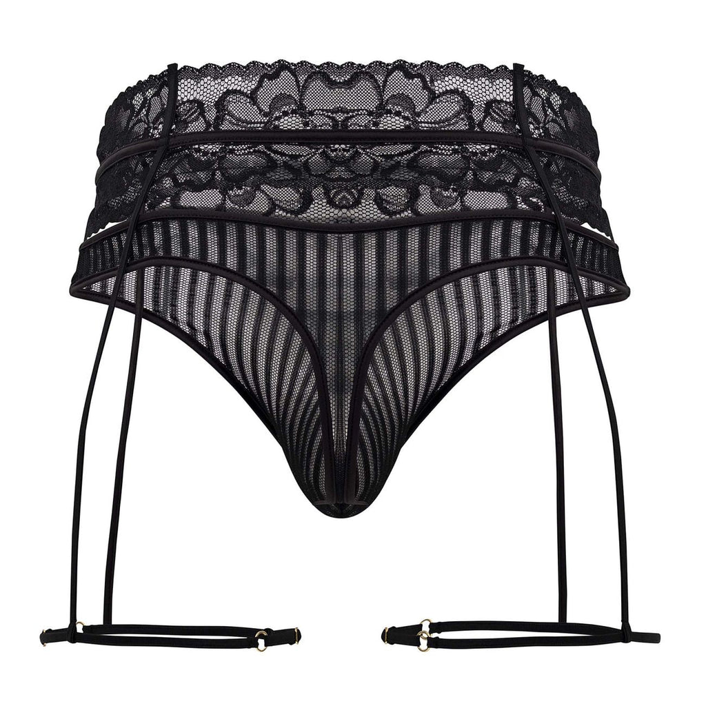 CandyMan 99648 Garter Thongs Color Black - DealByEthan.gay loves CandyMan