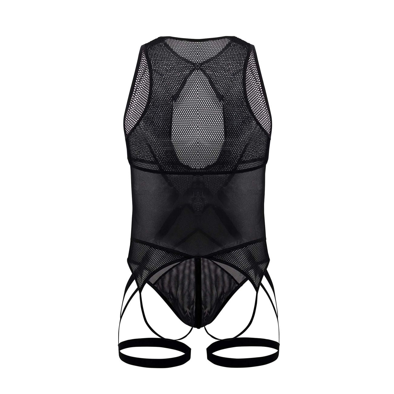 CandyMan 99650 Mesh Bodysuit Color Black - DealByEthan.gay loves CandyMan