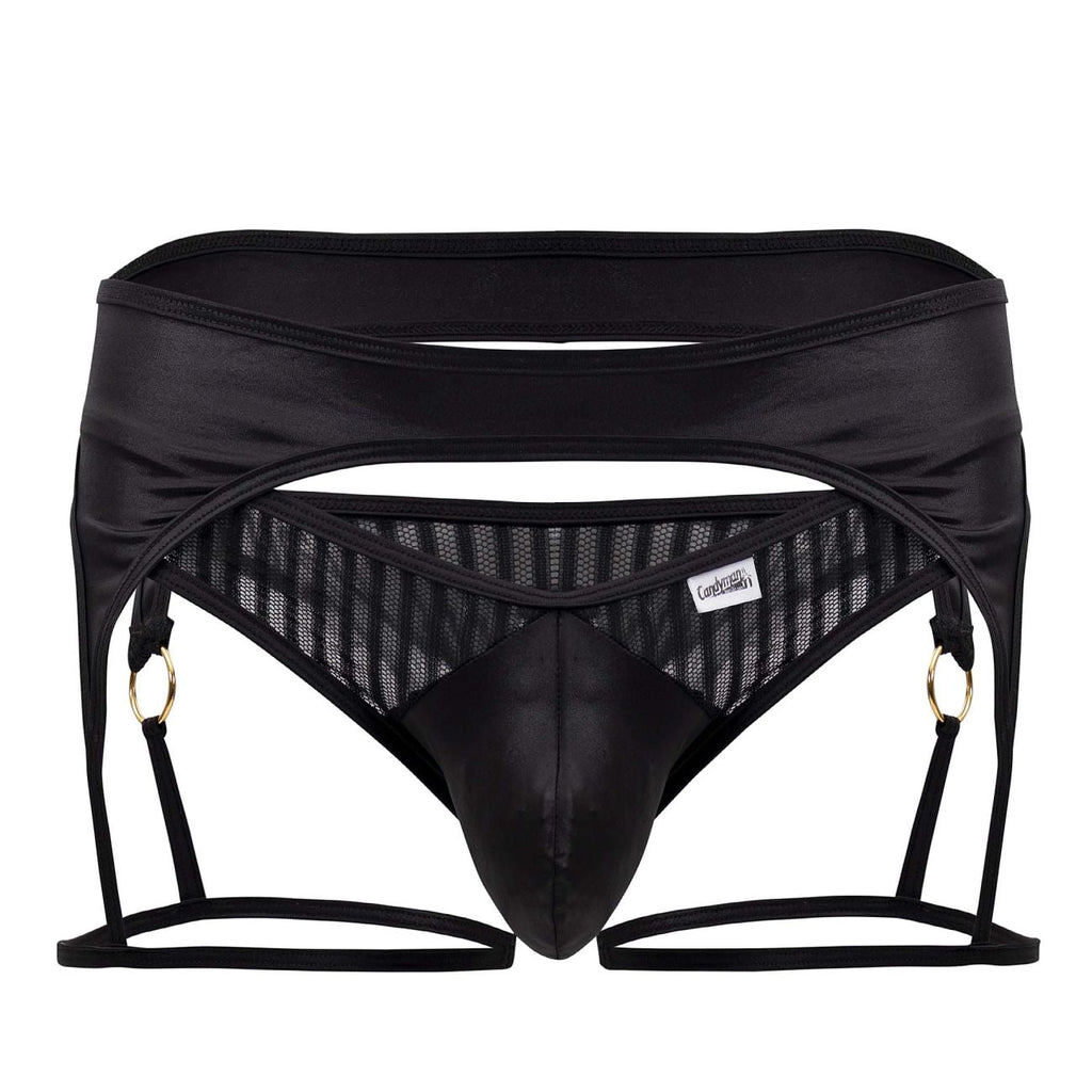 CandyMan 99655 Garter Thongs Color Black - DealByEthan.gay loves CandyMan
