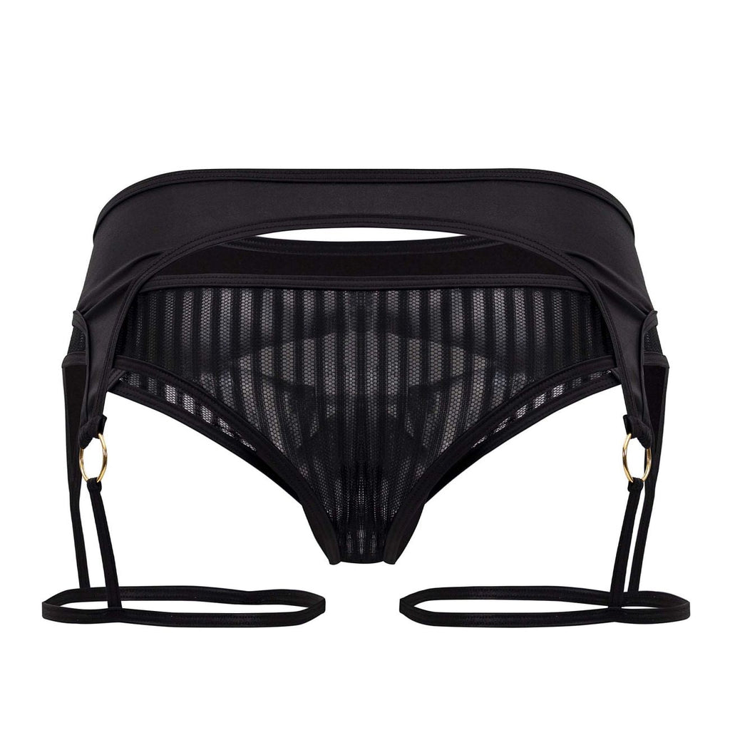 CandyMan 99655 Garter Thongs Color Black - DealByEthan.gay loves CandyMan