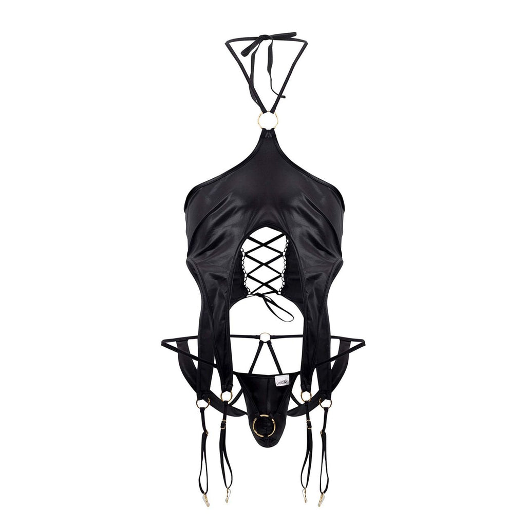 CandyMan 99656 Harness Jock Two Piece Set Color Black - DealByEthan.gay loves CandyMan