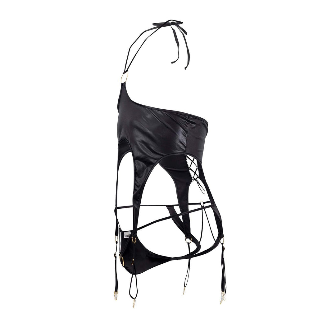 CandyMan 99656 Harness Jock Two Piece Set Color Black - DealByEthan.gay loves CandyMan