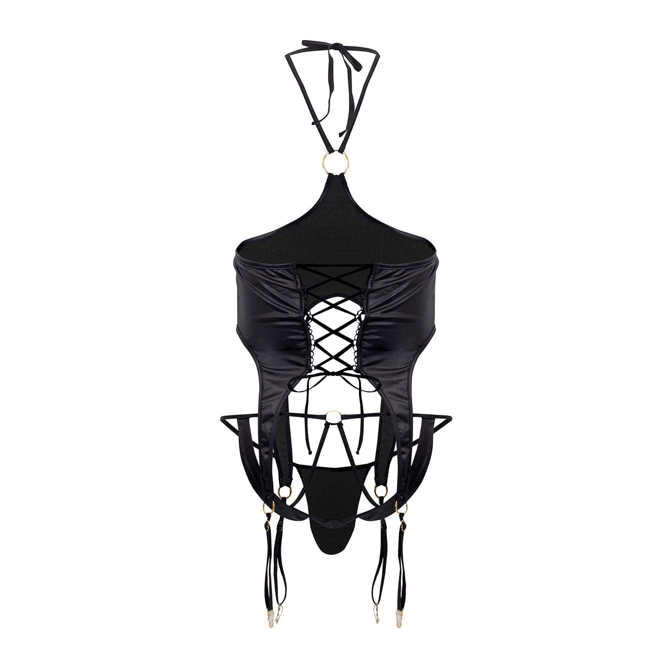 CandyMan 99656 Harness Jock Two Piece Set Color Black - DealByEthan.gay loves CandyMan