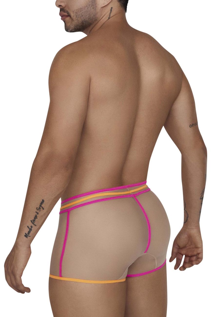 CandyMan 99657 Tulle Trunks Color Beige-Neon - DealByEthan.gay loves CandyMan