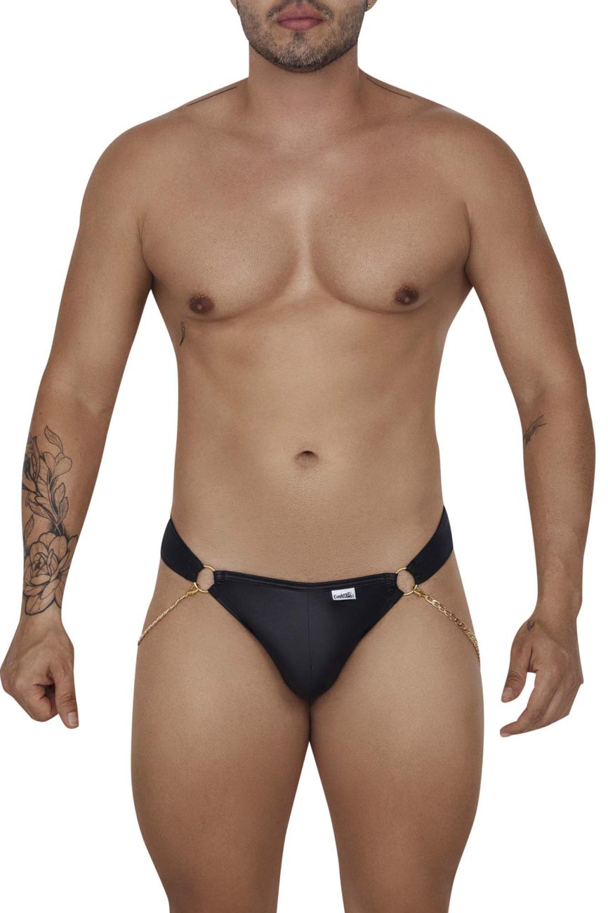 CandyMan 99669 Chain Thongs Color Black - DealByEthan.gay loves CandyMan