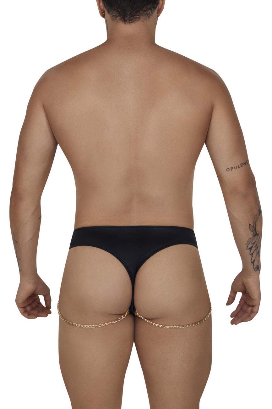 CandyMan 99669 Chain Thongs Color Black - DealByEthan.gay loves CandyMan