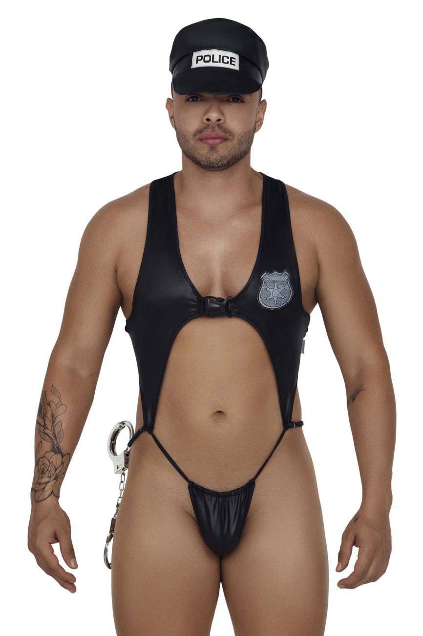 CandyMan 99689 Police Outfit Color Black - DealByEthan.gay loves CandyMan