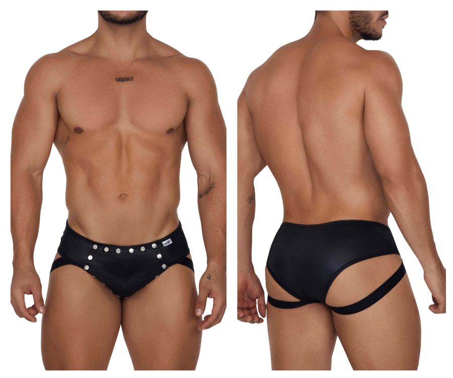 CandyMan 99696 Jock Briefs Color Black - DealByEthan.gay loves CandyMan