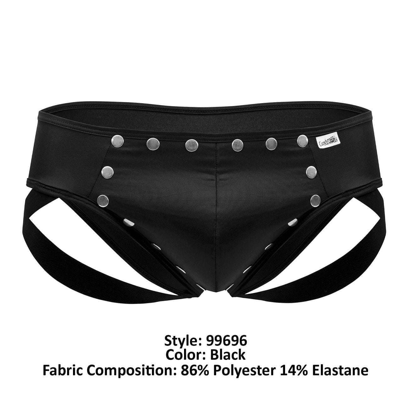 CandyMan 99696 Jock Briefs Color Black - DealByEthan.gay loves CandyMan