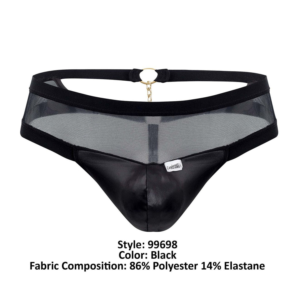 CandyMan 99698 G-String Thongs Color Black - DealByEthan.gay loves CandyMan