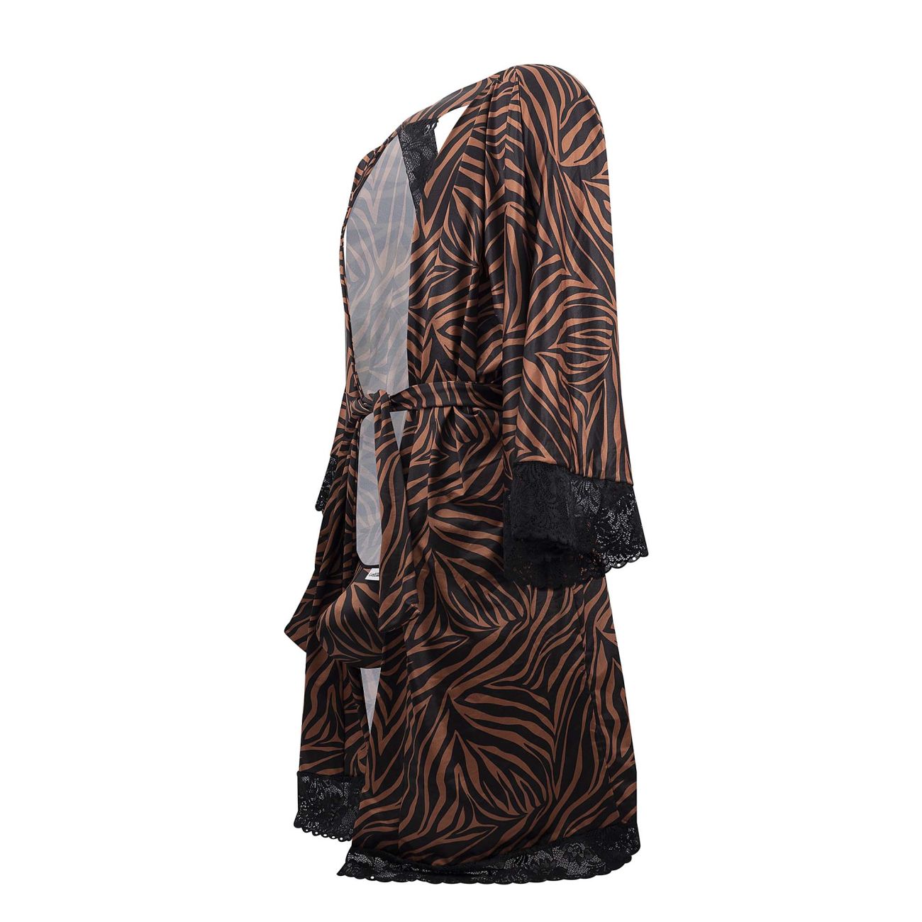 CandyMan 99700X Robe Thong Two Piece Set Color Animal Print - DealByEthan.gay loves CandyMan