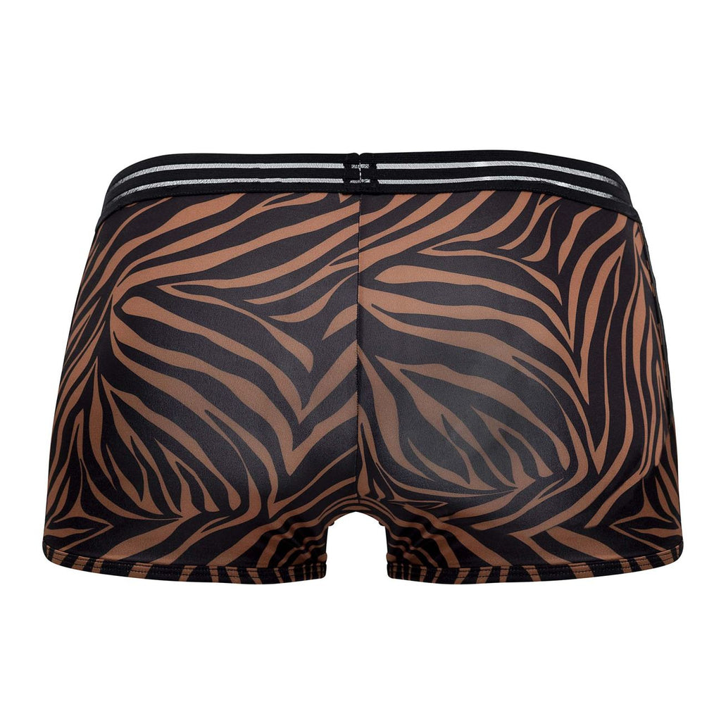CandyMan 99701 Lounge Pajama Trunks Color Animal Print - DealByEthan.gay loves CandyMan