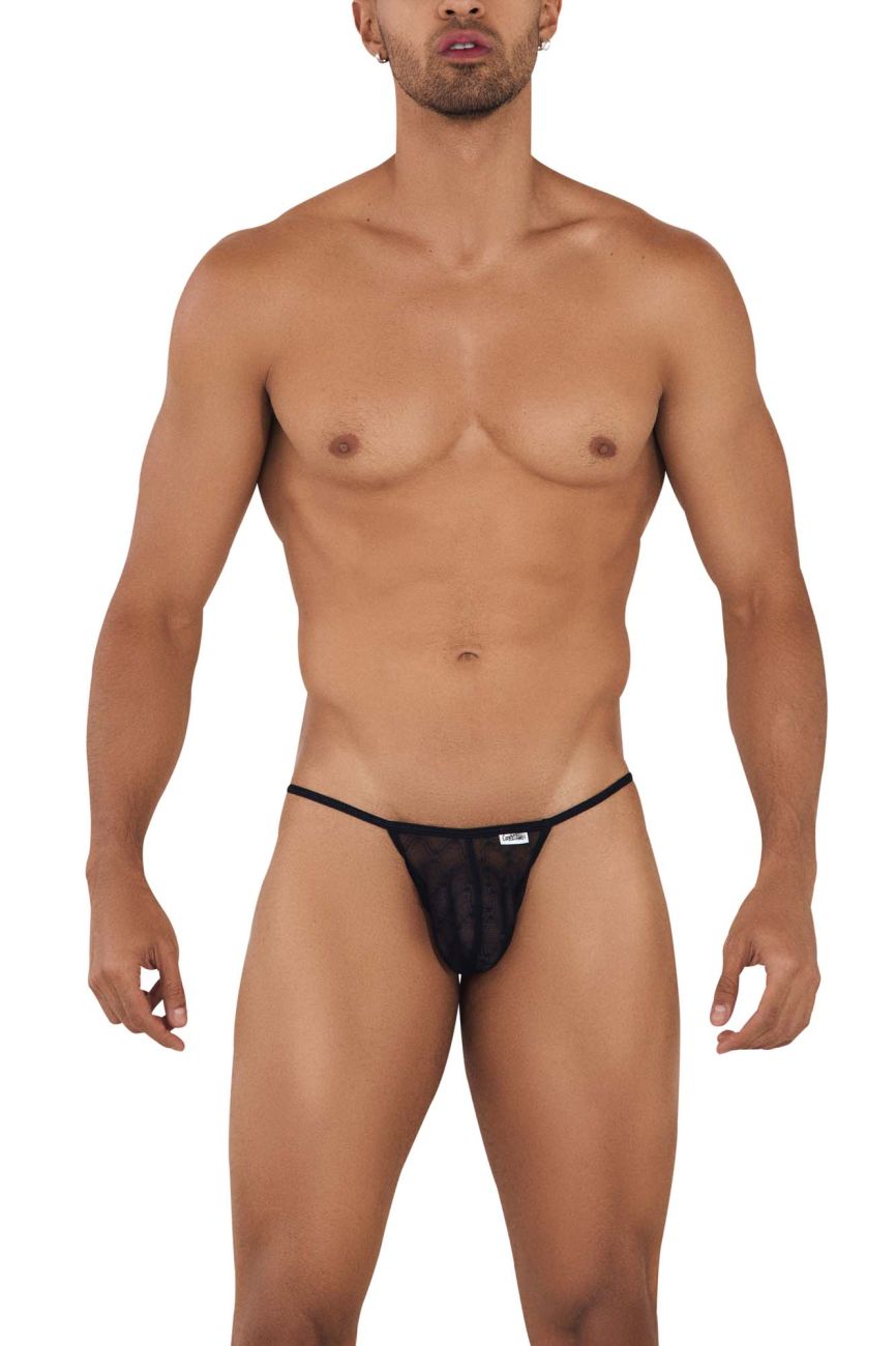 CandyMan 99709 Micro Lace Jockstrap Color Black - DealByEthan.gay loves CandyMan