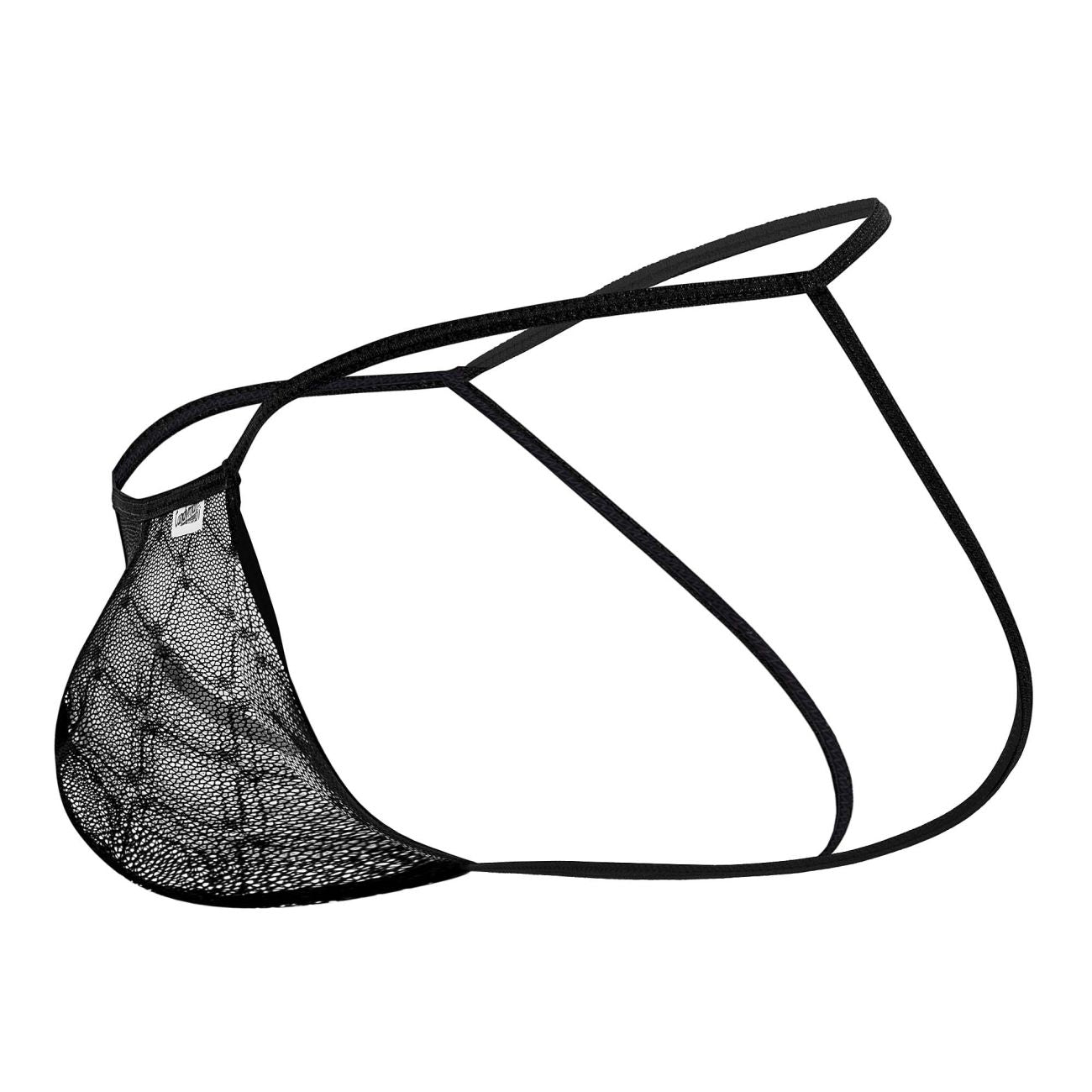 CandyMan 99709 Micro Lace Jockstrap Color Black - DealByEthan.gay loves CandyMan