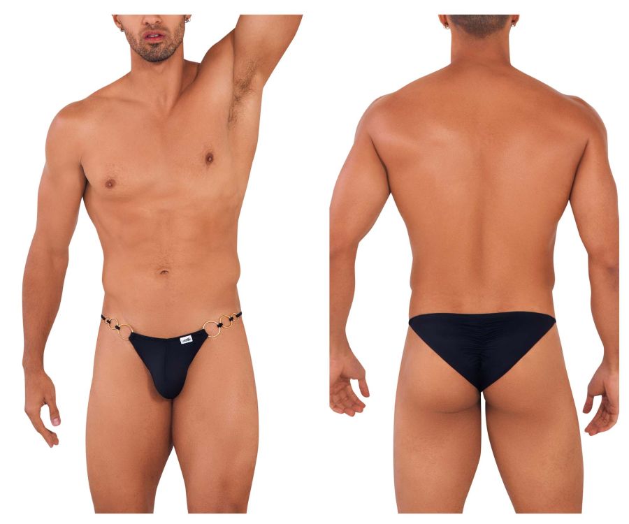 CandyMan 99710 Holes in One Bikini Color Black - DealByEthan.gay loves CandyMan