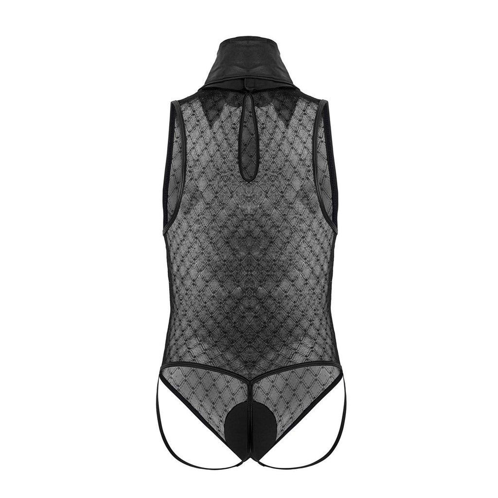 CandyMan 99720 Work-N-Play Bodysuit Color Black - DealByEthan.gay loves CandyMan