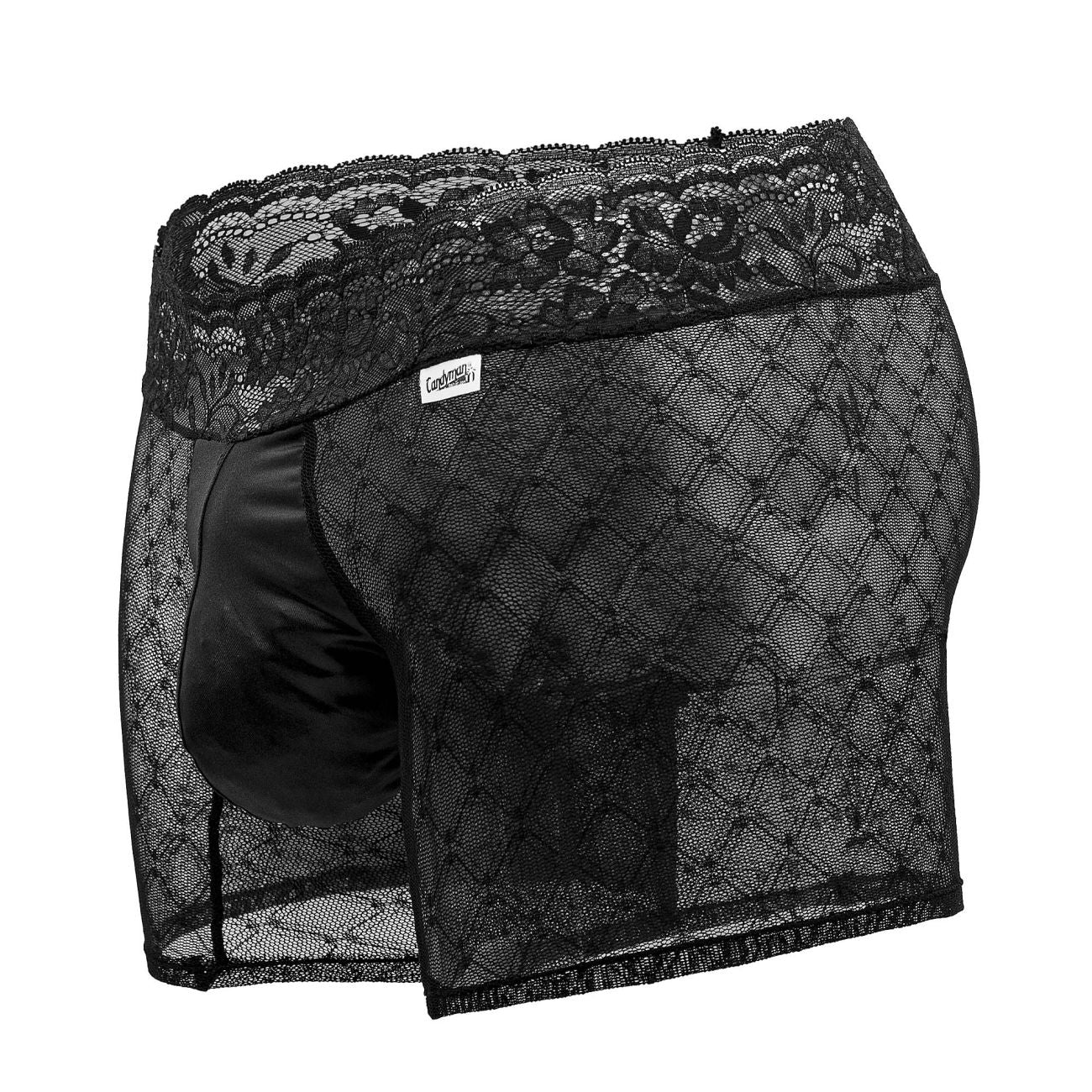 CandyMan 99723 See-through Trunks Color Black - DealByEthan.gay loves CandyMan