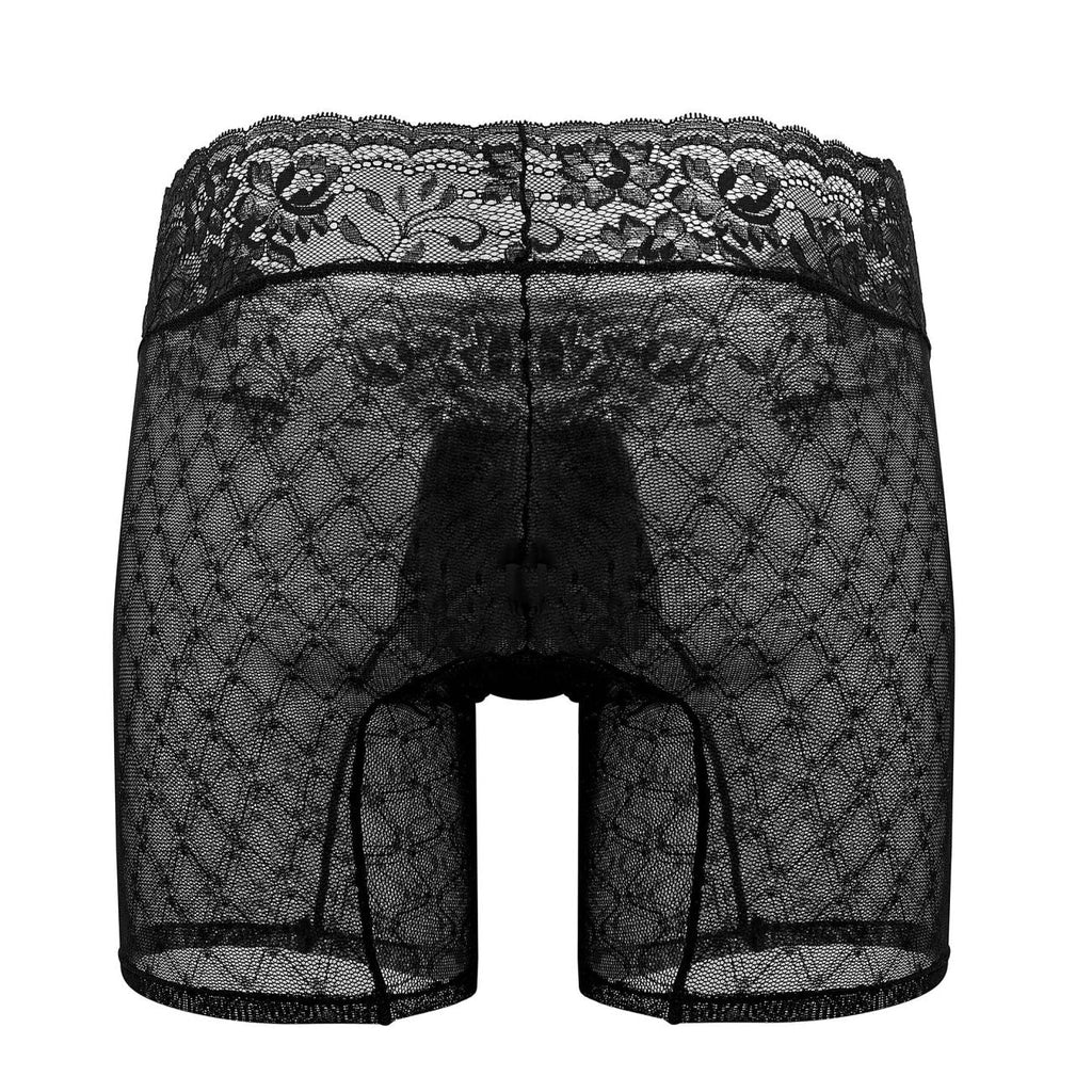 CandyMan 99723 See-through Trunks Color Black - DealByEthan.gay loves CandyMan