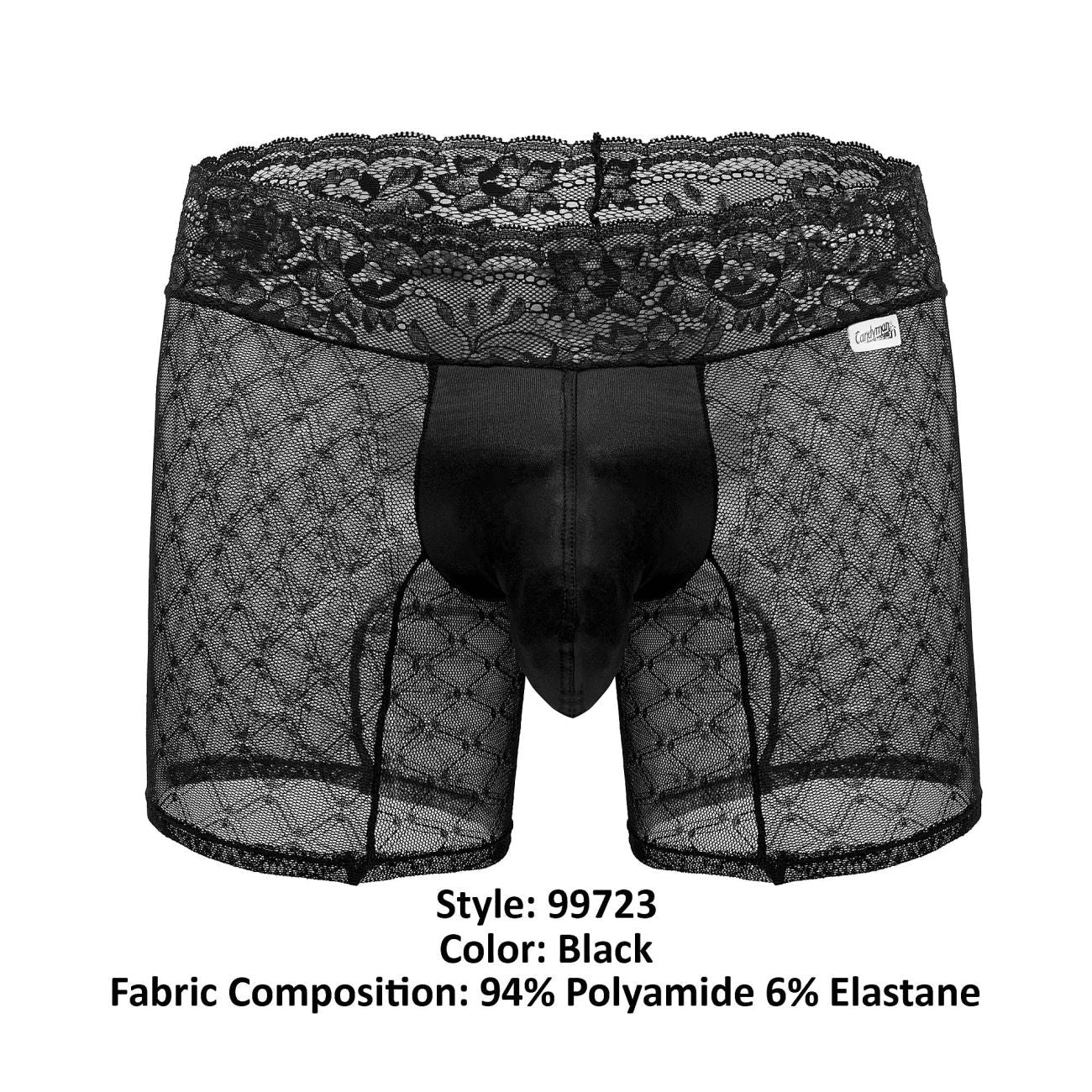 CandyMan 99723 See-through Trunks Color Black - DealByEthan.gay loves CandyMan