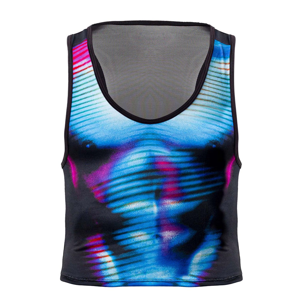 CandyMan 99726 Work-N-Out Top Color Moonlight Blue - DealByEthan.gay loves CandyMan