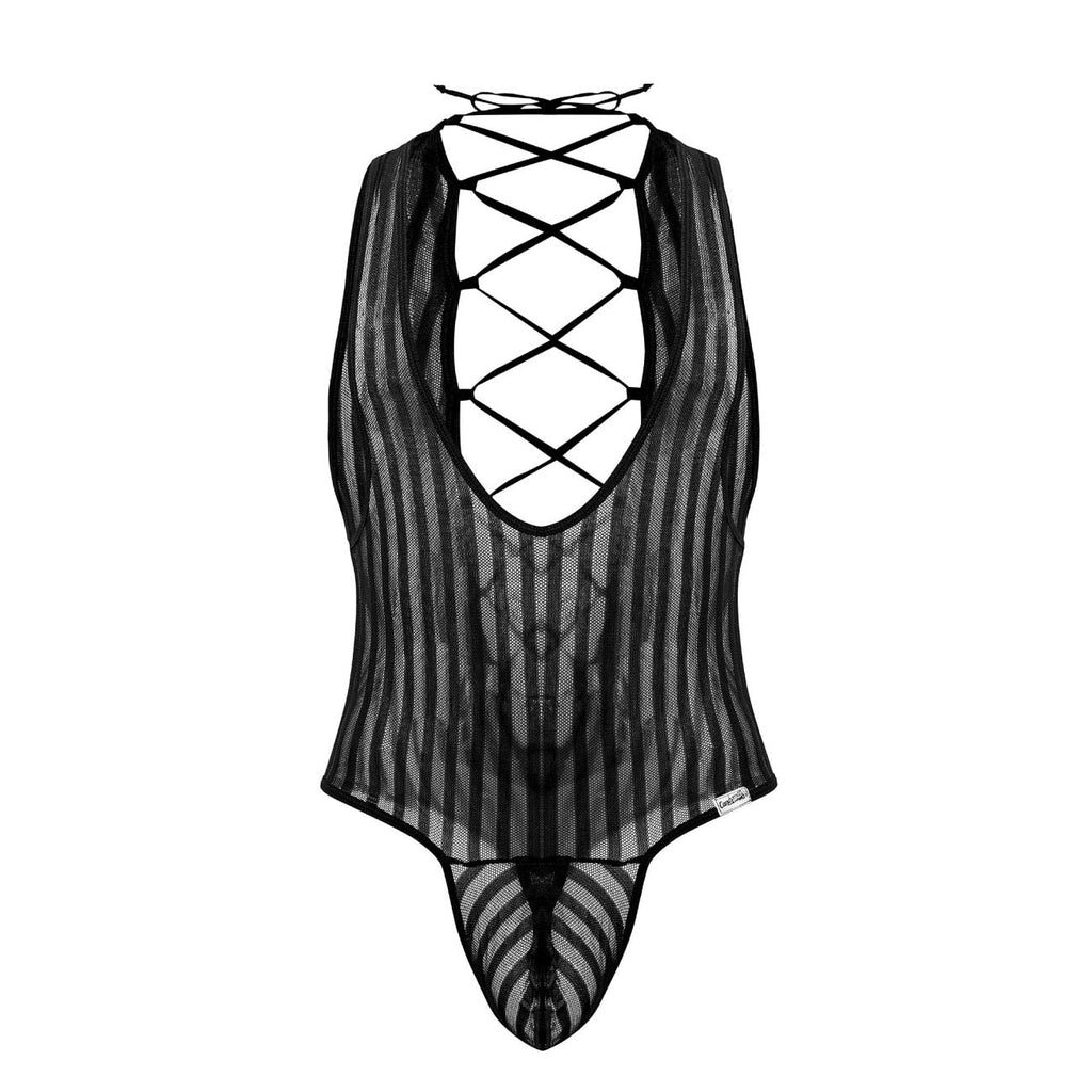 CandyMan 99727X Work-N-Play Bodysuit Color Black - DealByEthan.gay loves CandyMan