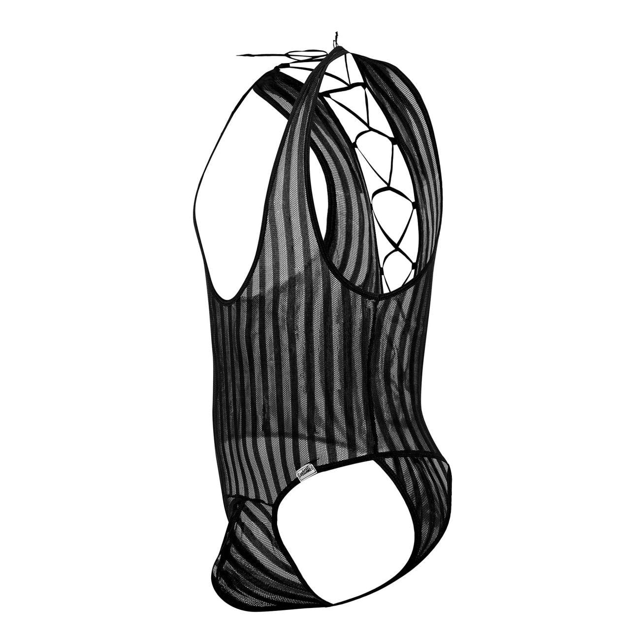 CandyMan 99727X Work-N-Play Bodysuit Color Black - DealByEthan.gay loves CandyMan