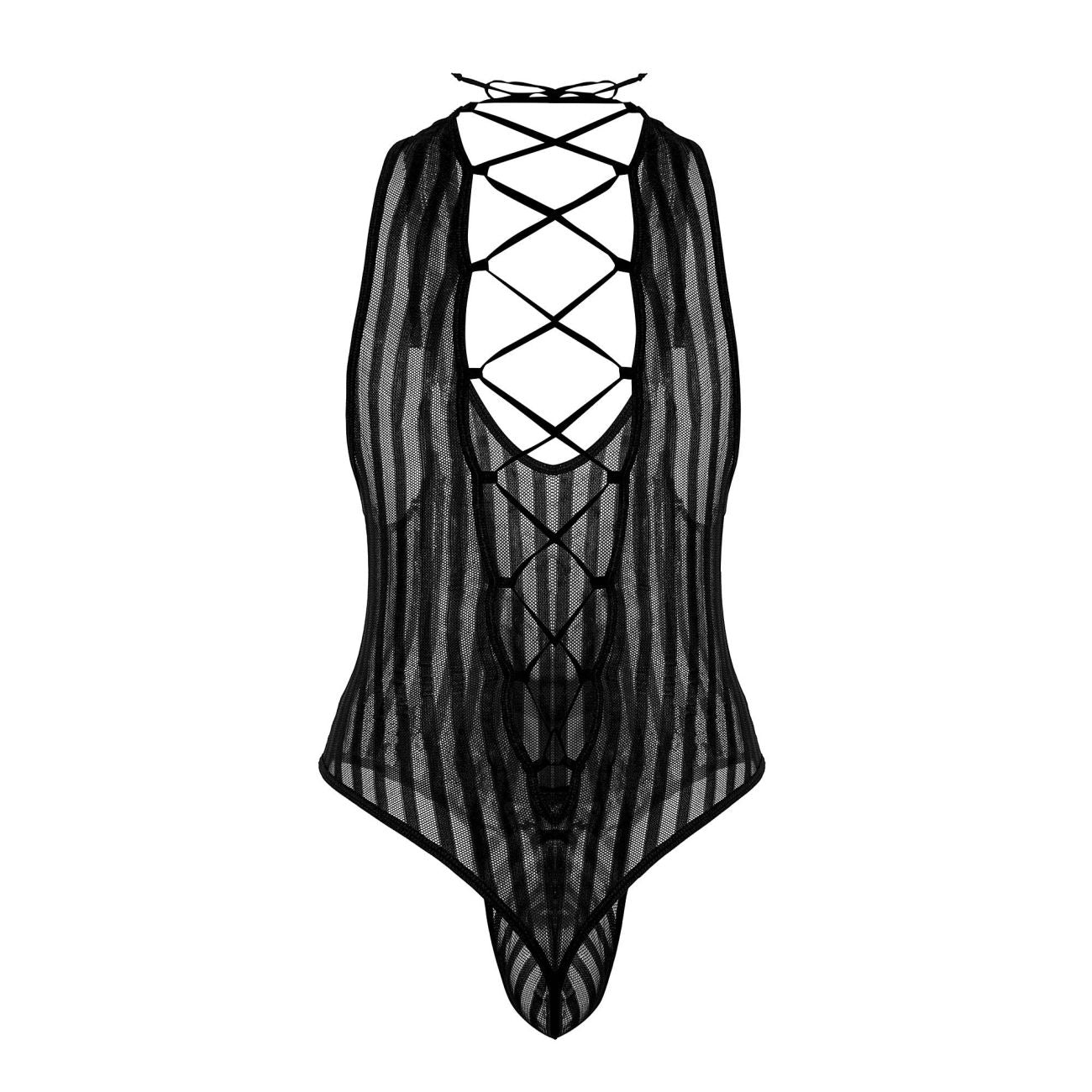 CandyMan 99727X Work-N-Play Bodysuit Color Black - DealByEthan.gay loves CandyMan