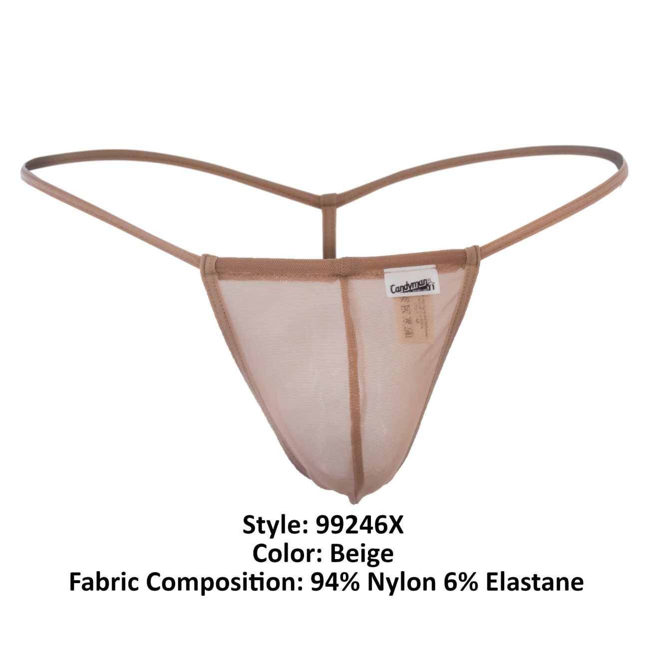 CandyMan 99246X Tangas Farbe Beige