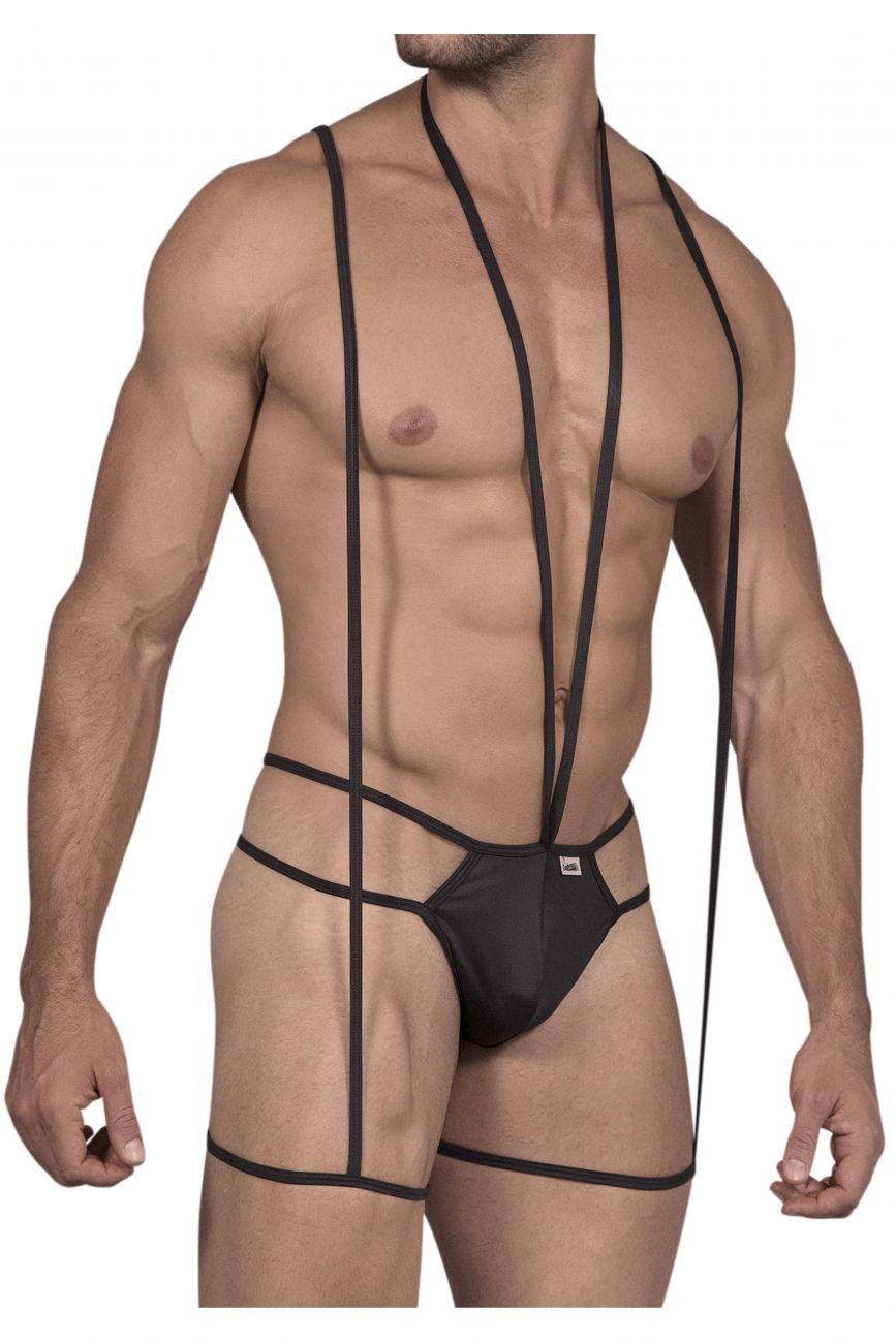 Body Tanga CandyMan 99470 Color Negro