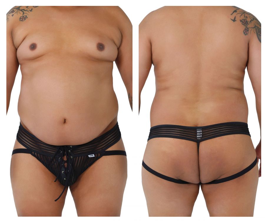 CandyMan 99493X G-String Jockstrap Color Black
