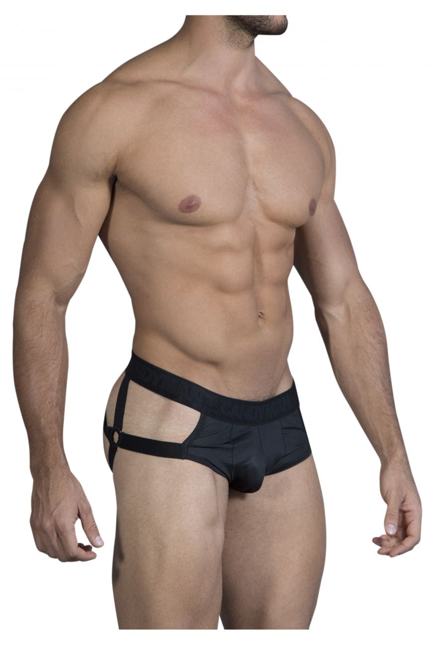 Tanga tipo suspensorio CandyMan 99494 Color negro